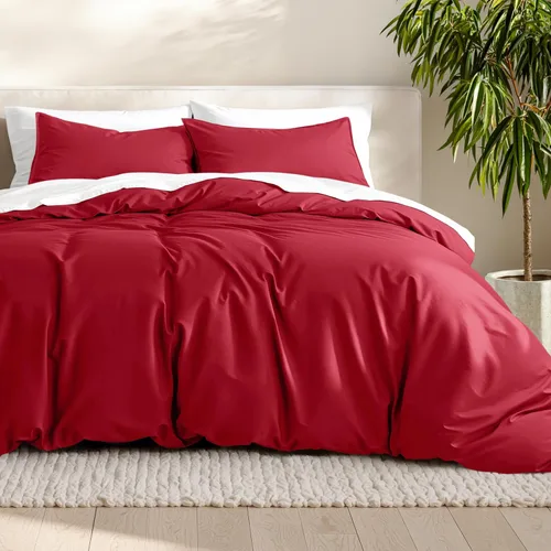 Vista 20 de Bare Home - Funda de edredón de ropa de cama extra larga - Colección premium de 1800 hilos súper suave - Funda de edredón ligera y fresca - Ropa