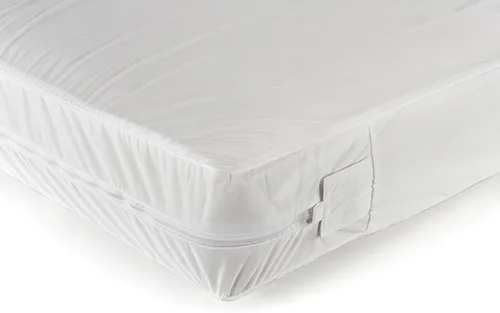 Vista 2 de Sealy Baby SafetyCase - Protector de colchón para cuna de bebé, impermeable, con cremallera, protección contra insectos y alergias, lavable a