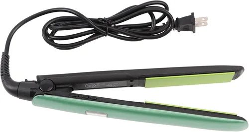 Vista 6 de Plancha de pelo de doble uso, cable, calor frontal adecuado para salón de belleza y uso doméstico, enchufe de EE. UU. 110-220V
