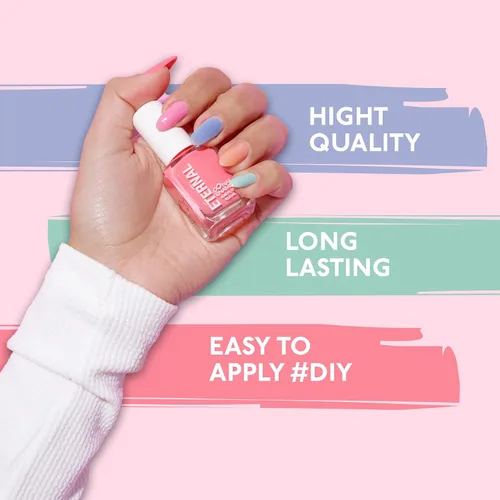 Vista 4 de Juegos de Esmalte de Uñas en Pastel Eternal para Mujeres (CANDY PASTELS) - Juego de Esmalte de Uñas en Pastel para Niñas - Juego de Esmalte de Uñas