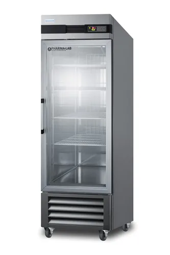 Vista 5 de ACCUCOLD Refrigerador médico de 23.0 pies cúbicos, 28 pulgadas de ancho, refrigerador de vacunas, acero inoxidable con puerta de vidrio, ARG23ML