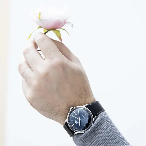 Vista 3 de Orient FAC0000CA0 Reloj analógico automático para hombre con correa de piel