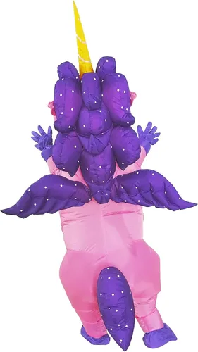 Vista 4 de GOPRIME Winged Unicorn Costume,Child Size,4-12