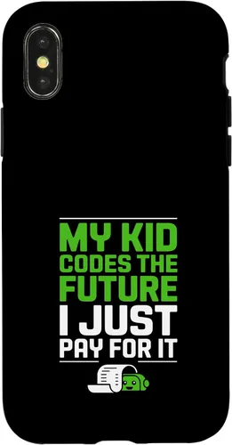 Vista 5 de Robot Team Parent Gift STEM Support Crew Future Engineer Case for iPhone 16