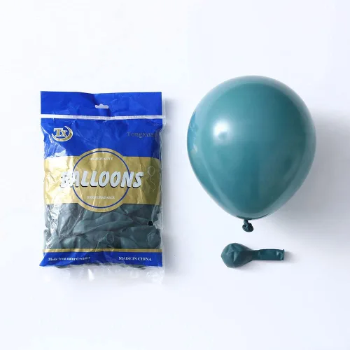 Vista 4 de BALONAR Kit de guirnalda de arco de globos azul polvoriento de vaca occidental con 18/10/5 pulgadas, estampado de vaca, café blanco arena, globos