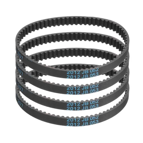 Vista 72 de uxcell 4 piezas HTD-3M Correa de Distribución de Goma 48 Dientes, Longitud de Paso 144mm x Ancho 6mm x Altura 2.4mm, Correa de Polea de Distribución