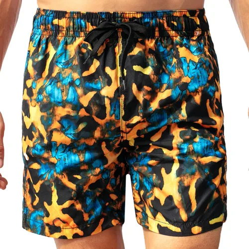 Vista 16 de Kanu Surf Men's Monaco Swim Trunks (Regular & Extended Sizes)