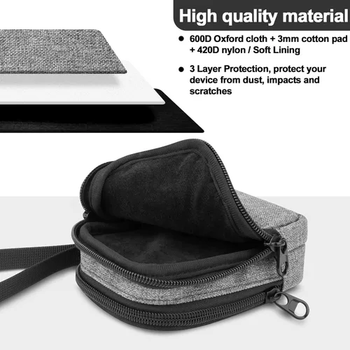 Vista 5 de Funda de viaje compatible con NETGEAR Nighthawk M7 M5 M6 Pro 5G Hotspot móvil con WiFi 6 (MR5200, MR5100, MR6500) M1 Hotspot móvil 4G LTE Router