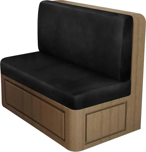 Vista 14 de ANARACHON Fundas de cojín elásticas con aspecto de cuero para caravana, fundas de cojín para asiento de cabina de caravana