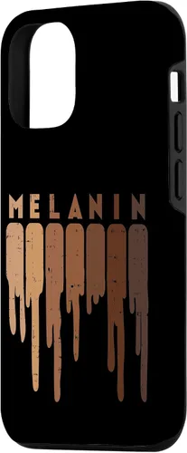 Vista 2 de Carcasa para iPhone 14 Drippin Melanin Shades Black Lives Matter BLM Africa History