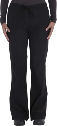 Vista 2 de Vital Threads Conjunto de exfoliantes para mujer con cuello en V y pantalón con cordón VT512C