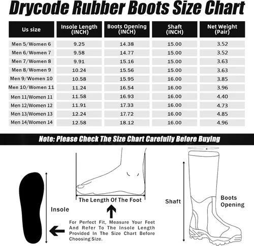 Vista 5 de D DRYCODE mens Rain Boots