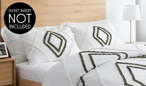 Vista 3 de Sweet Jojo Designs 3-Piece Duvet Cover Queen Size (Cotton Boho Arrow) for Girls/Boys, Teen, Kids Full Size Bedding, Bed in a Bag incl. Duvet Case &