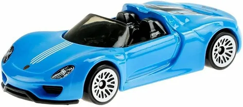 Vista 4 de Hot Wheels 2020 Porsche 918 Spyder, azul 94/250