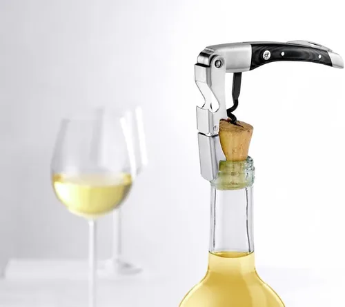 Vista 2 de ZWILLING Henckels Sommelier Accessories - Sacacorchos de camarero clásico con mango de micarta, acero inoxidable