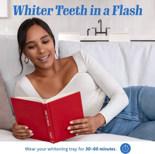 Vista 6 de Jeringas blanqueadoras de dientes para eliminación de manchas profundas: gel blanqueador de dientes de fuerza profesional para bandejas con 35%