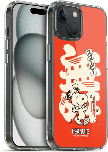 Vista 158 de Carcasa de gel para iPhone 7 Plus/iPhone 8 Plus, diseño de Snoopy Oriental de Peanuts, Badges