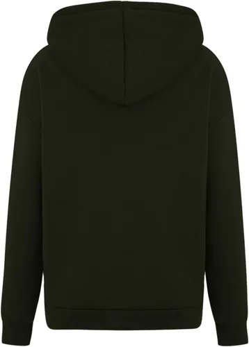 Vista 6 de DOLKFU Sudadera de manga larga con cremallera para mujer, cómoda, de color liso, holgada, casual, ropa de otoño