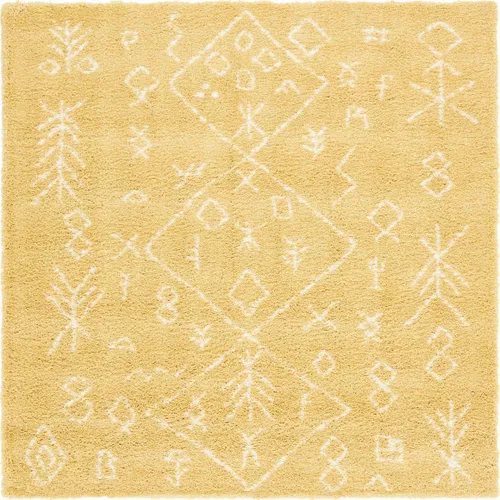 Vista 32 de Unique Loom Rabat Shag Collection - Alfombra moderna de felpa y diseño de nómada, de inspiración tribal marroquí y tribal