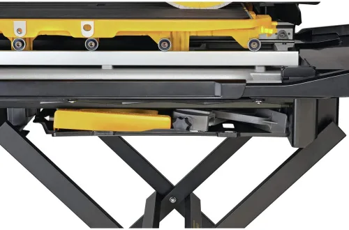 Vista 6 de Sierra para azulejos en mojado DEWALT con soporte, 10 pulgadas, 15 amperios, 1,220 WMO, con cable (D36000S)