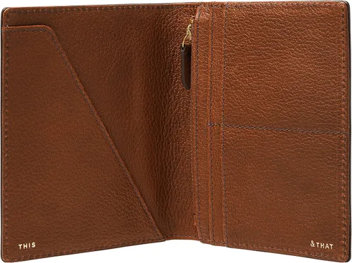 Vista 3 de Fossil Cartera para pasaporte de viaje con bloqueo RFID para mujer