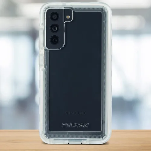 Vista 2 de Case-Mate Pelican Voyager Series - Funda para Samsung, protección contra caídas de 18 pies, color transparente