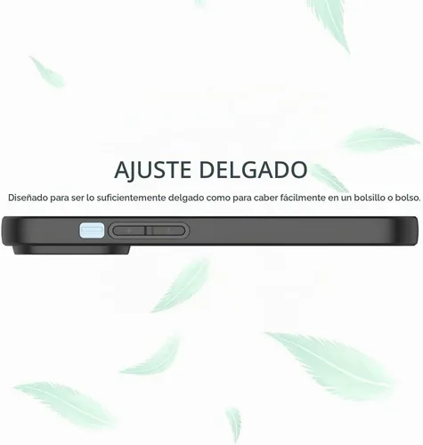 Vista 6 de Funda Puxicu para iPhone 12 Pro Max, cubierta protectora de TPU mate suave de diseño delgado para iPhone 12 Pro Max, negra