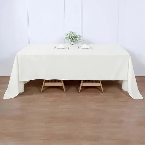 Vista 186 de Efavormart - Mantel rectangular, 60 x 102 pulgadas, resistente a las manchas y a las arrugas, lavable, mantel decorativo oblongo de tela de Amatista