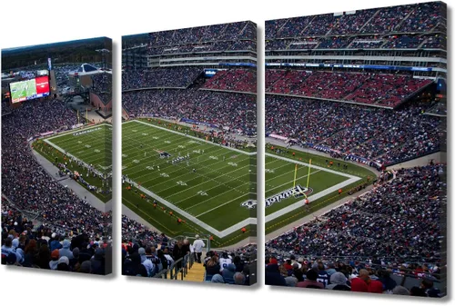 Vista 118 de Lincoln - Lienzo decorativo para pared, diseño de campo financiero de Filadelfia, paisaje de estadio de fútbol de Filadelfia, decoración de pared