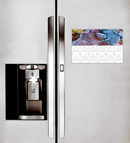 Vista 4 de 2024 - Imanes de calendario - Today is my Lucky Day - Resistente a la decoloración, desgarros y agua - Edición #36