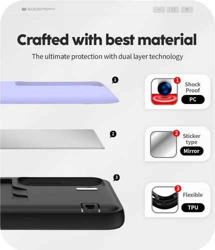 Vista 206 de GOOSPERY Parachoques magnético para puerta compatible con Galaxy S9 Plus, tarjetero tipo billetera con cierre automático por iman, funda protectora