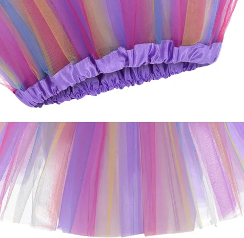 Vista 26 de Falda tutú de ballet para disfraz de fiesta de mujer