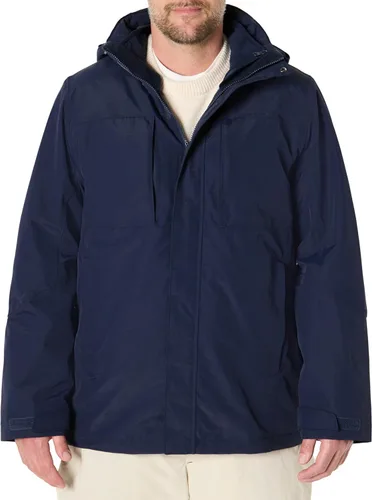 Vista 8 de Amazon Essentials Chaqueta de nieve 3 en 1 resistente al agua para hombre