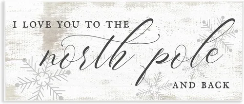 Vista 16 de Stupell Industries All Safely Gathered Frase Winter Holly Florals, placa de pared diseñada por Stephanie Workman Marrott, 7 x 17 pulgadas