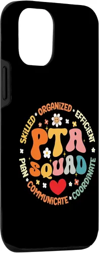 Vista 3 de iPhone 15 Parents Teacher Association Team Supporter PTA Squad Case