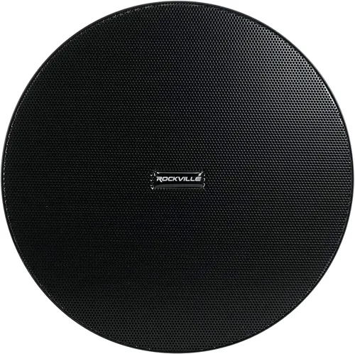 Vista 2 de Rockville PEN-65T - Altavoces colgantes negros de 6.5 pulgadas, 70 V/100 V, para restaurantes, bares o espacios comerciales, opción de 45 W 8