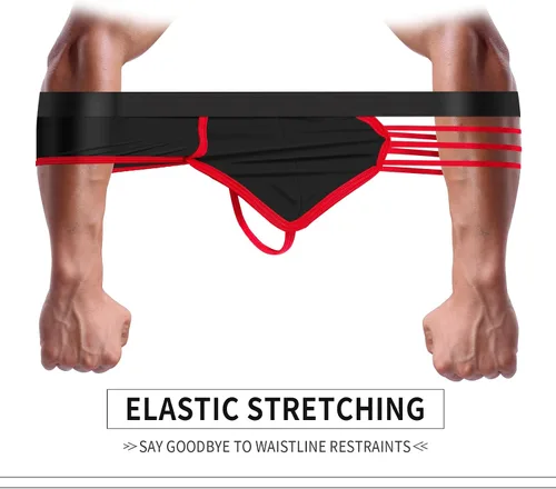 Vista 6 de JEERLEEP Tangas de lencería sexy para hombre