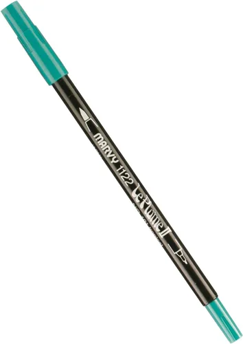 Vista 57 de Uchida 1122-C-3 Marvy Extra Fine Tip Le Plume II Rotulador de doble punta, azul