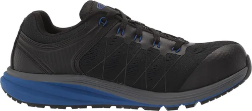 Vista 6 de KEEN Utility Zapatillas de trabajo industriales Vista Energy de baja altura con punta compuesta para hombre, negro, azul (Nautical BlueBlack), 10