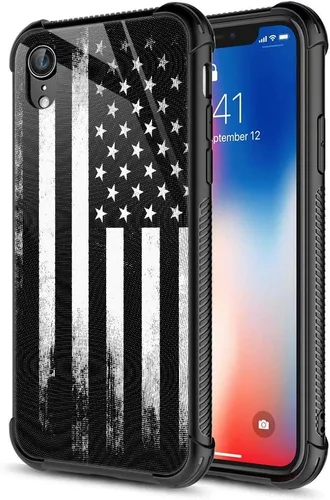 Vista 21 de Funda para iPhone Xs Max, de cristal templado 9H para iPhone Xs Max, diseño a prueba de golpes, antirrayones, para Apple iPhone Xs Max de 6.5