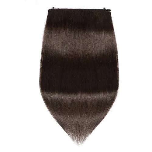 Vista 24 de MY-LADY - Extensiones de cabello humano real, extensiones de cabello humano real, 12 pulgadas, color negro azabache, extensiones de cabello largo