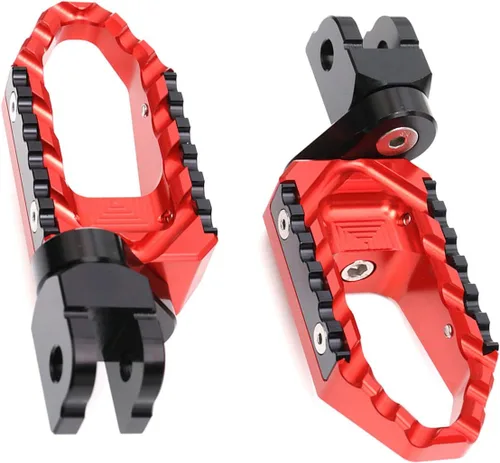 Vista 9 de MC MOTOPARTS Estriberas extendidas negras para riders amplias de 25mm compatibles con Razor MX350 MX400 MX500 MX650 Negro