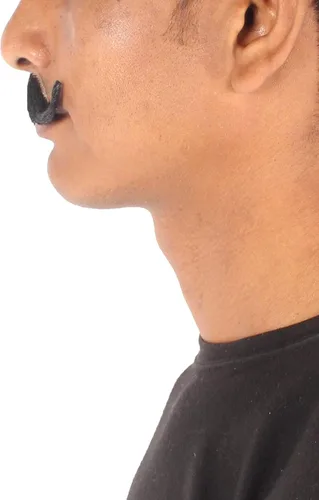 Vista 4 de Cabello sintético para hombre