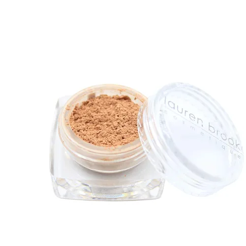 Vista 4 de Lauren Brooke Cosmetiques Color de ojos en polvo natural, maquillaje orgánico de sombra de ojos (champán (brillante))