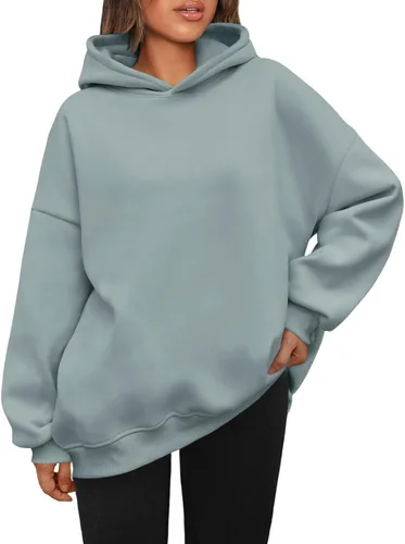 Vista 26 de AUTOMET Sudaderas con capucha de gran tamaño para mujer, sudaderas de forro polar con capucha 2024, ropa de otoño, trajes de moda, suéter de invierno