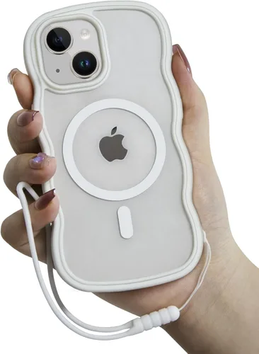 Vista 36 de Funda para iPhone 7/8, funda divertida para iPhone, linda funda Kawaii rizada con forma de marco de TPU suave a prueba de golpes, funda protectora
