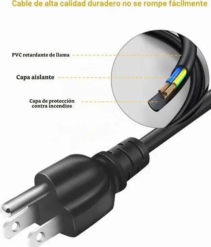 Vista 4 de para cable de olla instantánea, cable de alimentación eléctrica de olla caliente para oso, Dezin, cable de alimentación de 3 clavijas para Instant