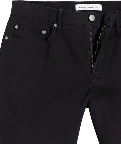 Vista 5 de Amazon Essentials Pantalones cortos elásticos con 5 bolsillos y entrepierna de 7 pulgadas para hombre
