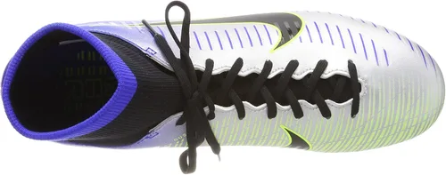 Vista 5 de Nike Mercurial Victory Vi Df NJR Fg - Tenis de fútbol para hombre, Azul Patchwork