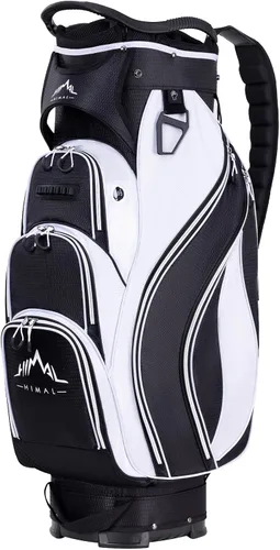 Vista 9 de UNIHIMAL Bolsa de carrito de golf con divisor de 14 vías, amplio espacio de almacenamiento, bolsa de golf para hombre con asas y soporte